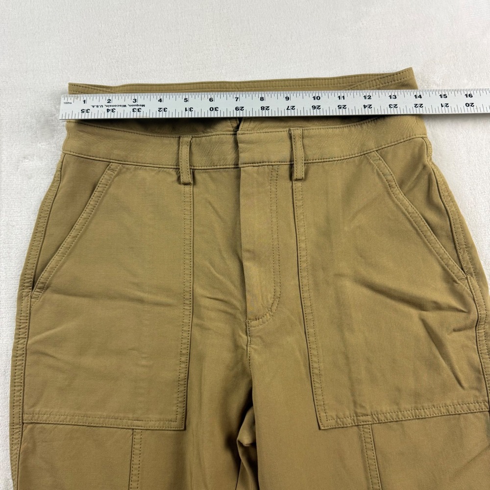 Banana Republic Utility Pants Womens 6 Brown Contemporary Neutral NO BELT - Picture 9 of 12
